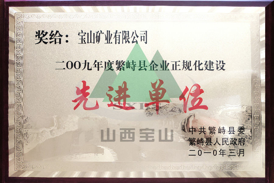 2009年度 先進(jìn)單位